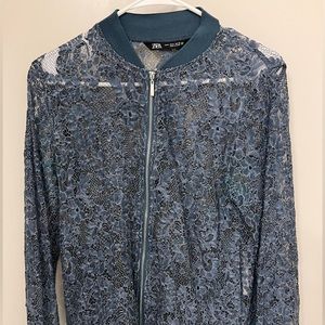 Zara pretty unique bomber jacket